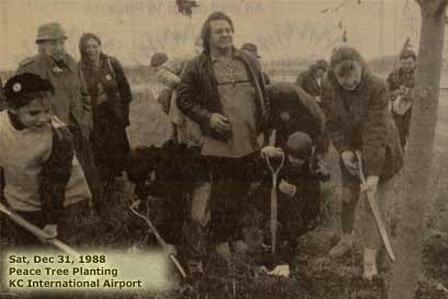 Peace Tree Planting, Jake Swamp